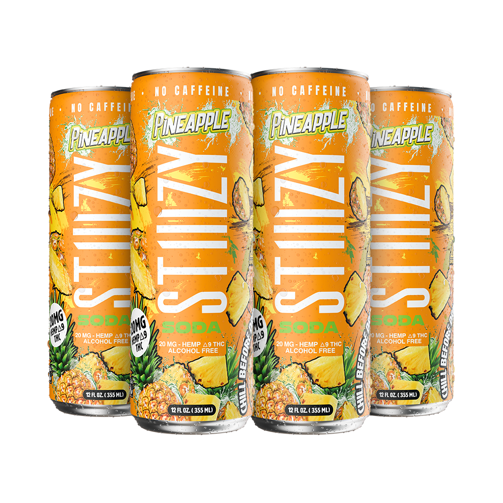 STIIIZY Pineapple Soda 20mg THC four-pack