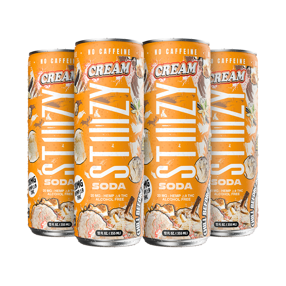 STIIIZY Cream Soda 20mg THC four-pack