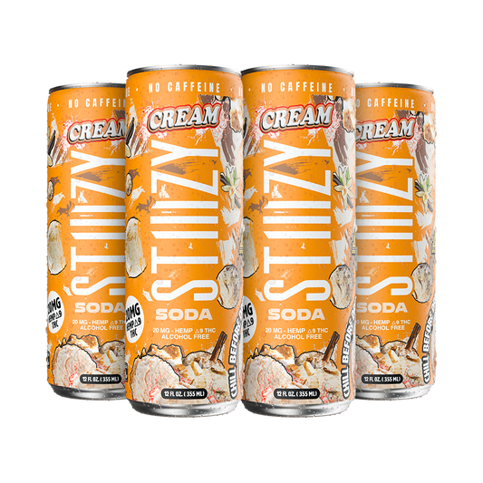 STIIIZY Cream Soda 20mg THC four-pack