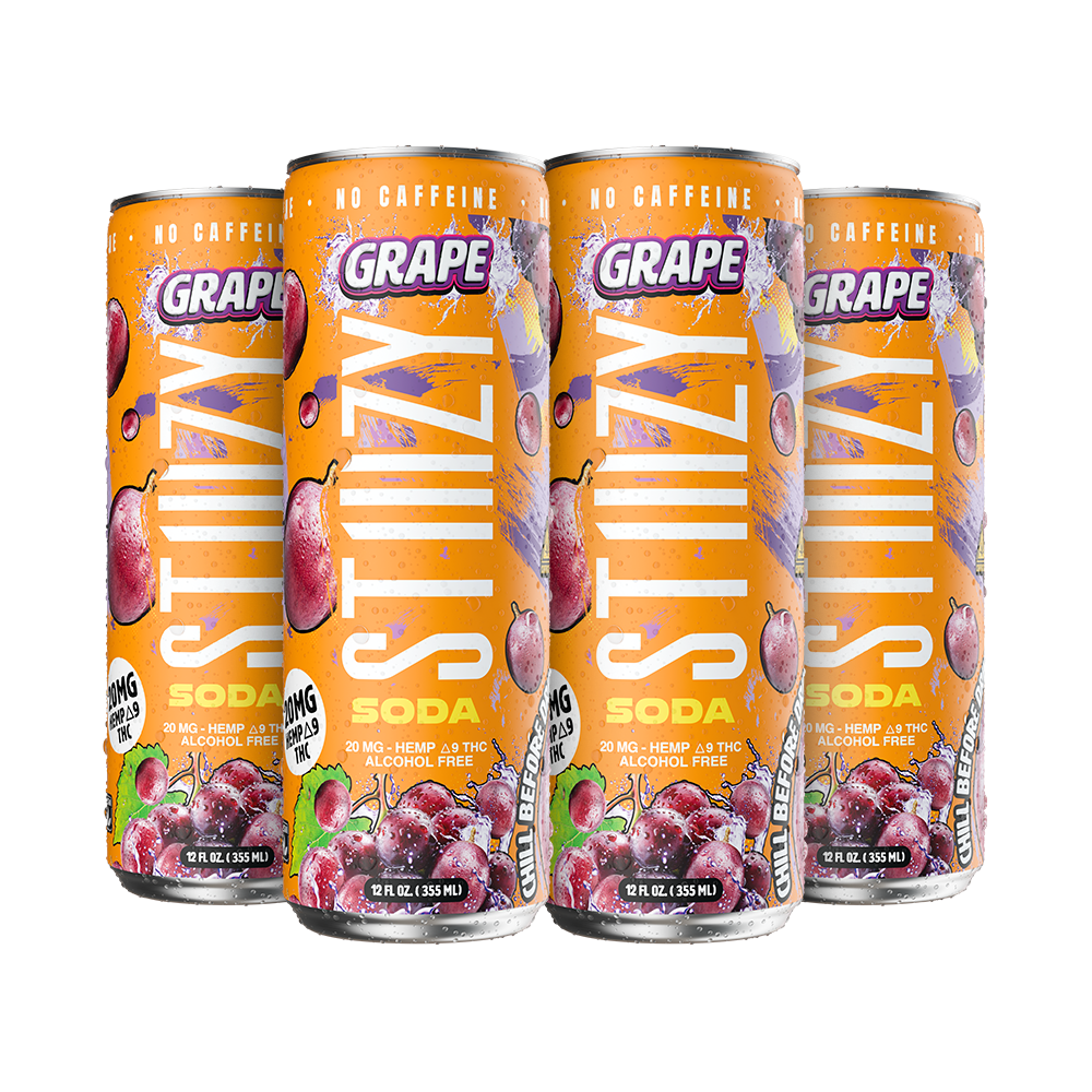 STIIIZY Grape Soda 20mg THC four-pack