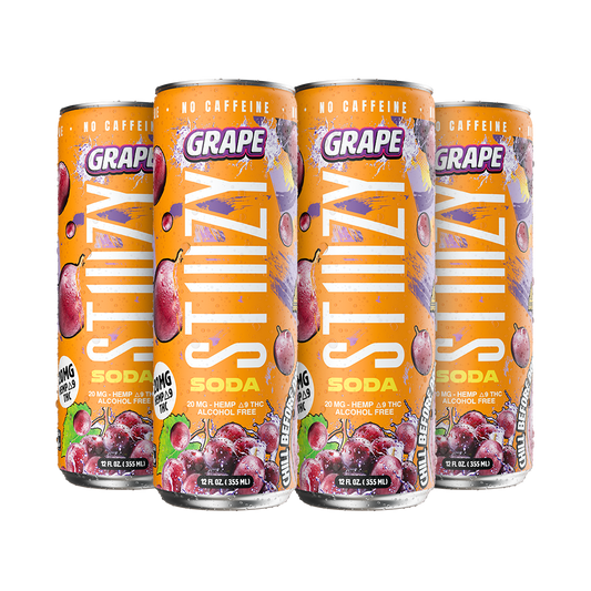 STIIIZY Grape Soda 20mg THC four-pack