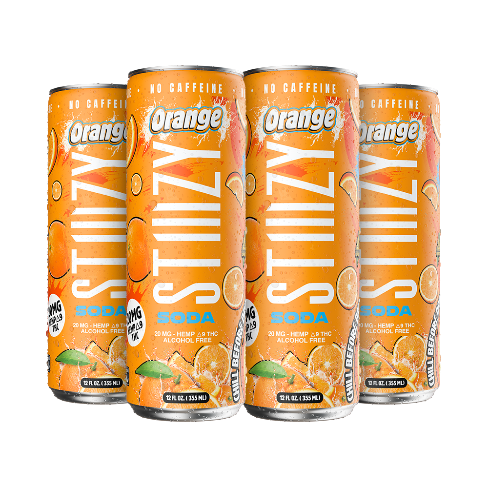 STIIIZY Orange Soda 20mg THC four-pack