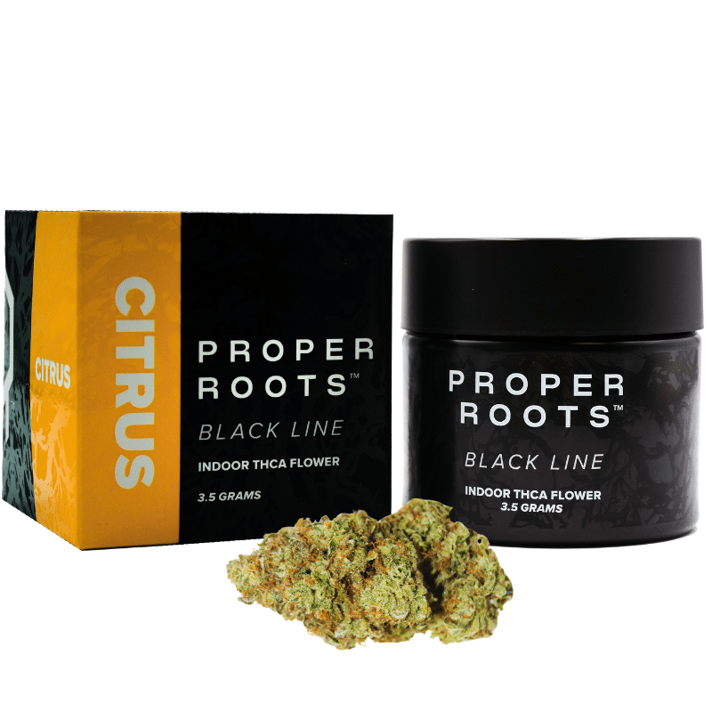 Proper Roots – Black Line THCa Flower
