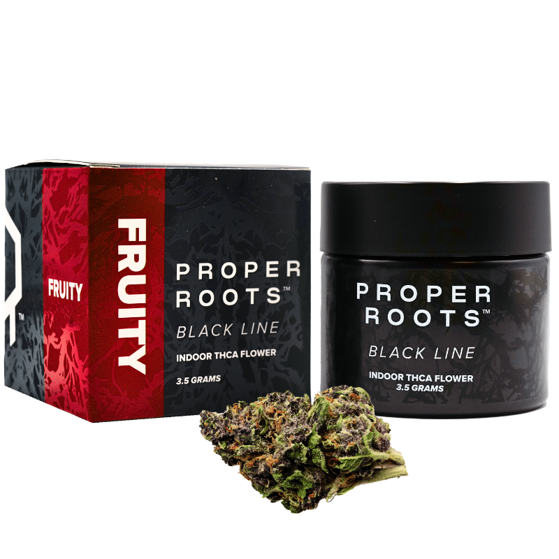 Proper Roots – Black Line THCa Flower