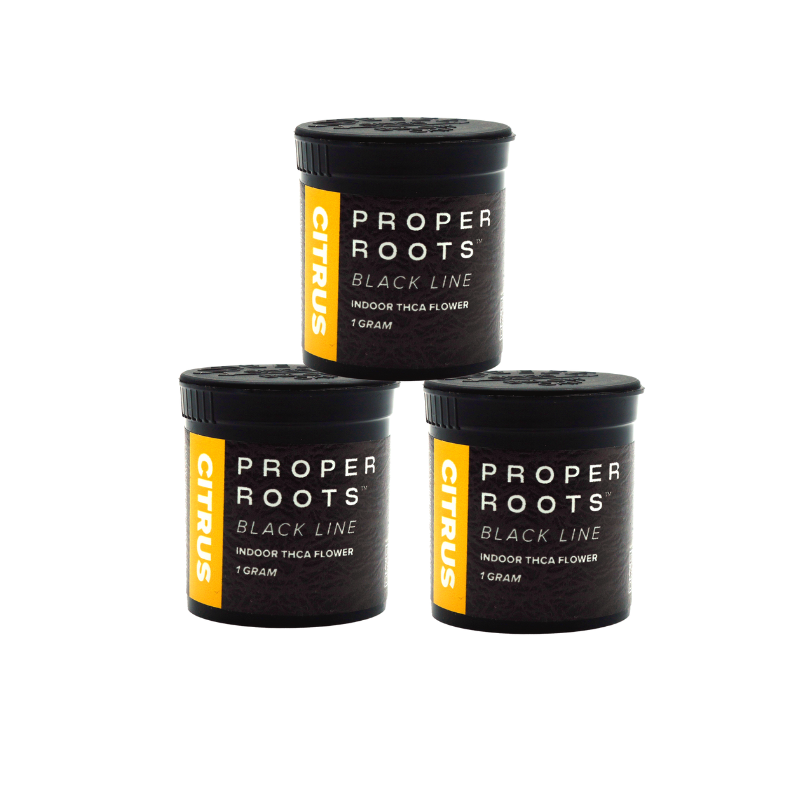 Proper Roots – Black Line THCa Flower