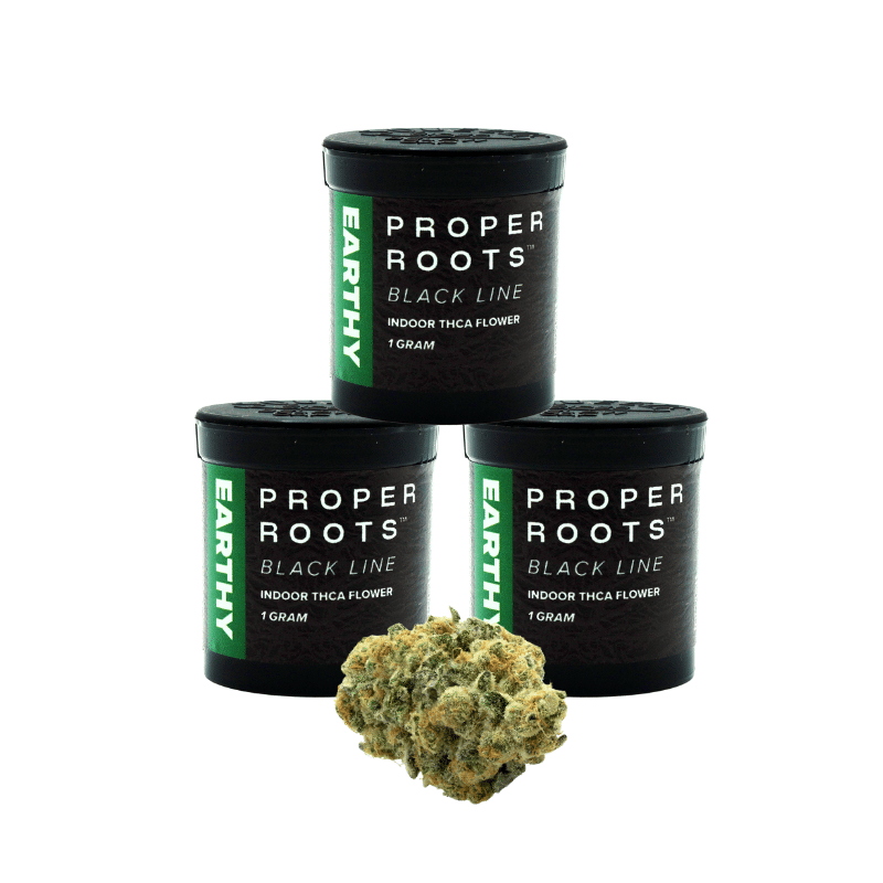 Proper Roots – Black Line THCa Flower