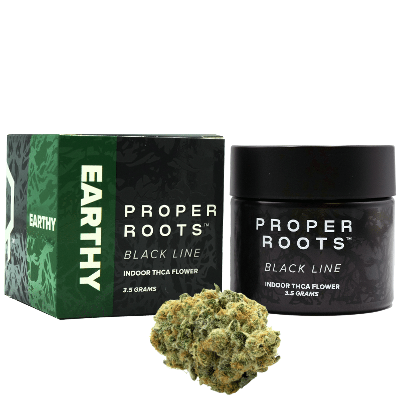 Proper Roots – Black Line THCa Flower