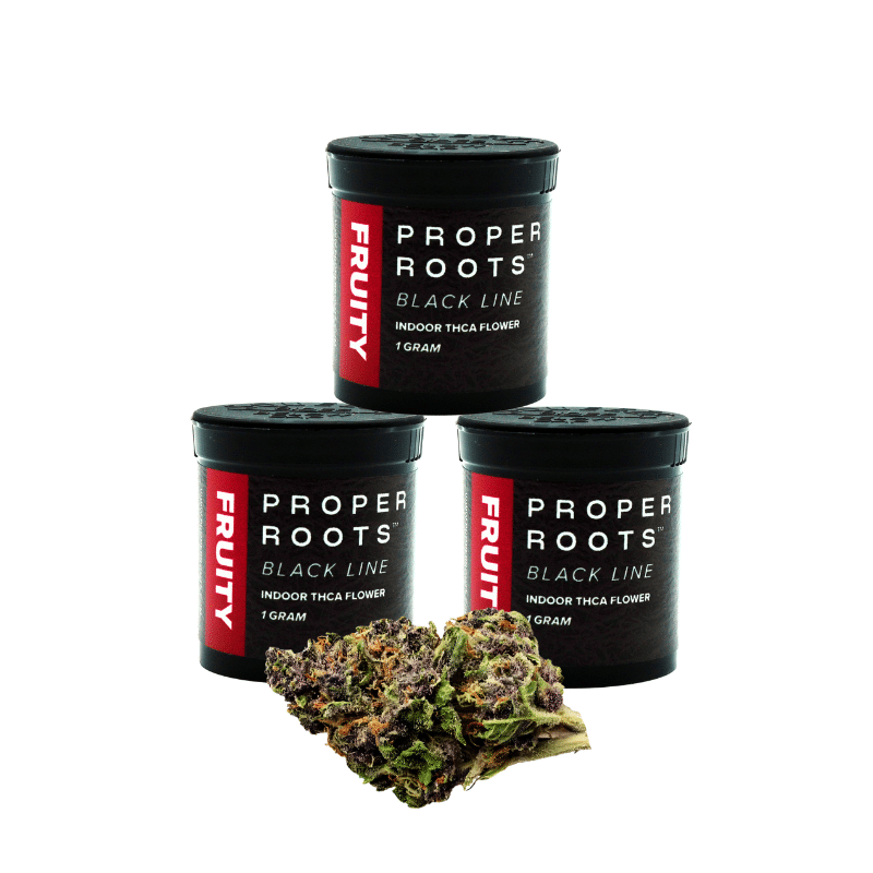 Proper Roots – Black Line THCa Flower