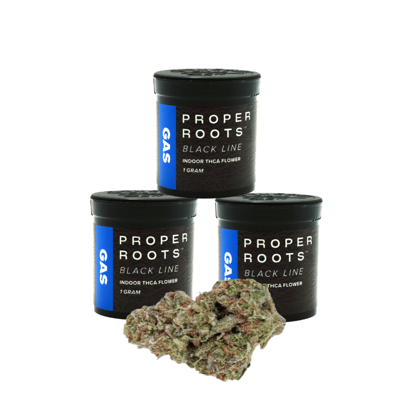 Proper Roots – Black Line THCa Flower