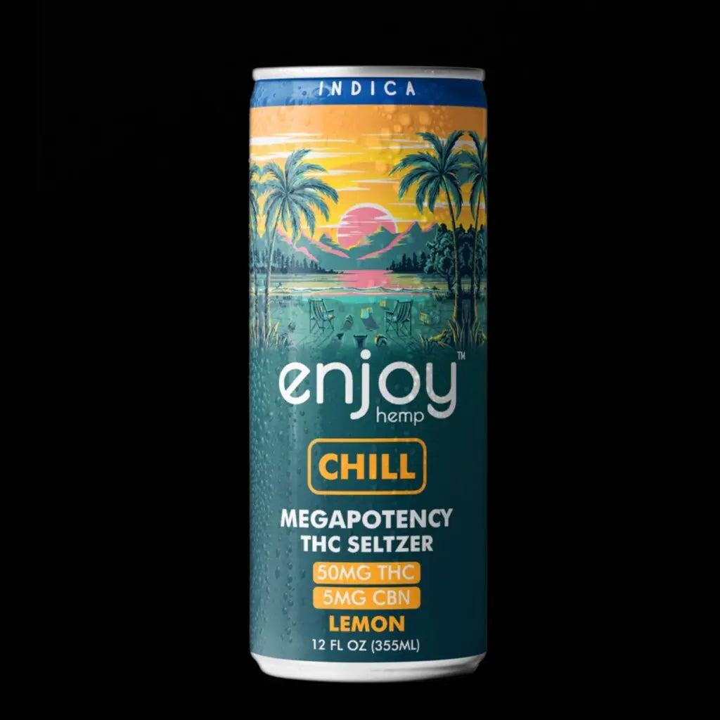 Lemon Megapotency THC Seltzer 50mg (Indica)
