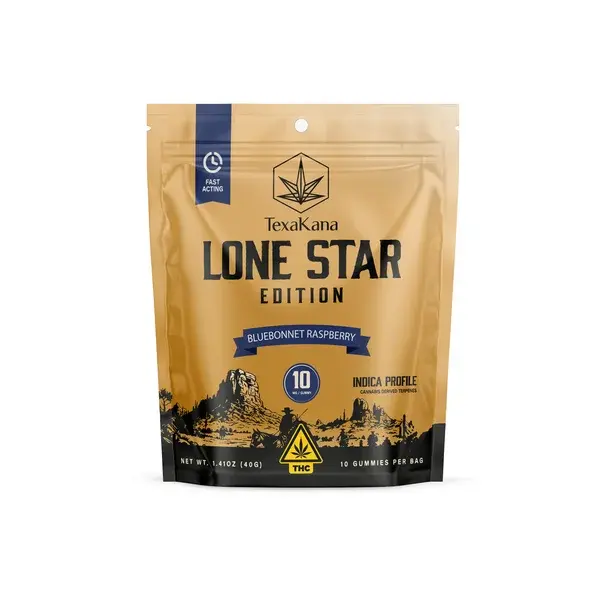 TexaKana Lone Star 10mg - Bluebonnet Raspberry