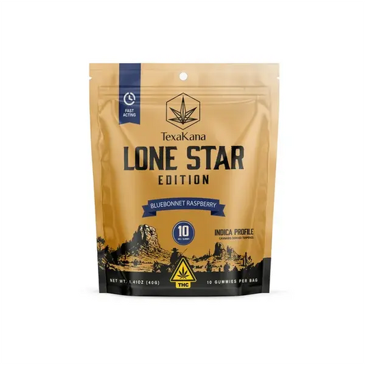 TexaKana Lone Star 10mg - Bluebonnet Raspberry
