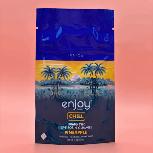 Pineapple Live Rosin Grab 'n' Go Delta 9 Gummies - 15mg, Indica (2ct) product image