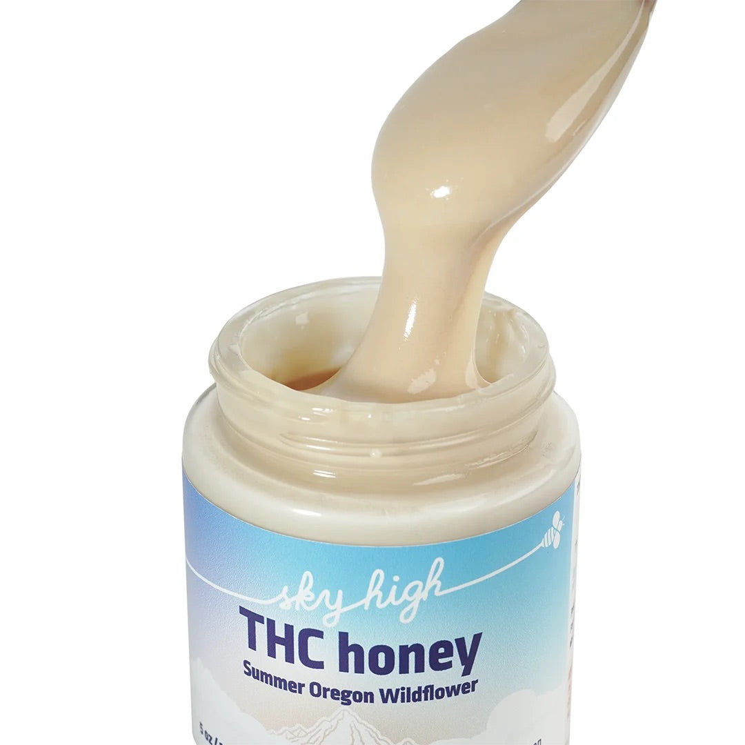 Whipped THC Honey – 13.9mg THC per Teaspoon (Delta-9 Infused)
