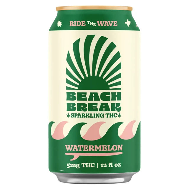 Watermelon Low Dose THC Seltzer 5mg product image