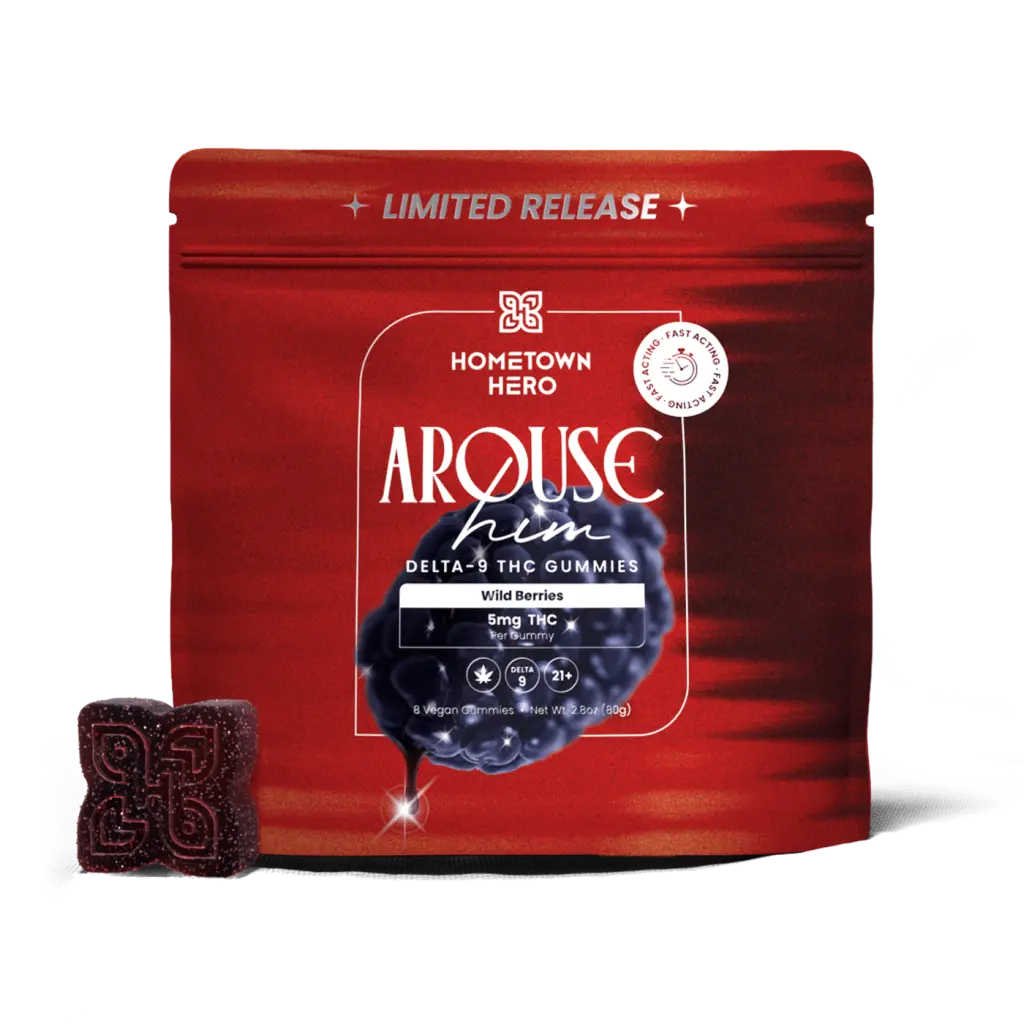 Wild Berry Him Arouse Delta 9 Gummies - 5mg (8ct) product image