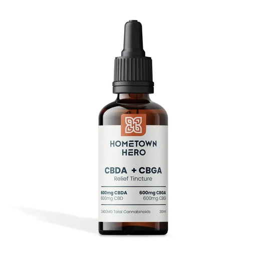 CBDA + CBGA + CBD + CBG Tincture - 600mg Each (30ml)