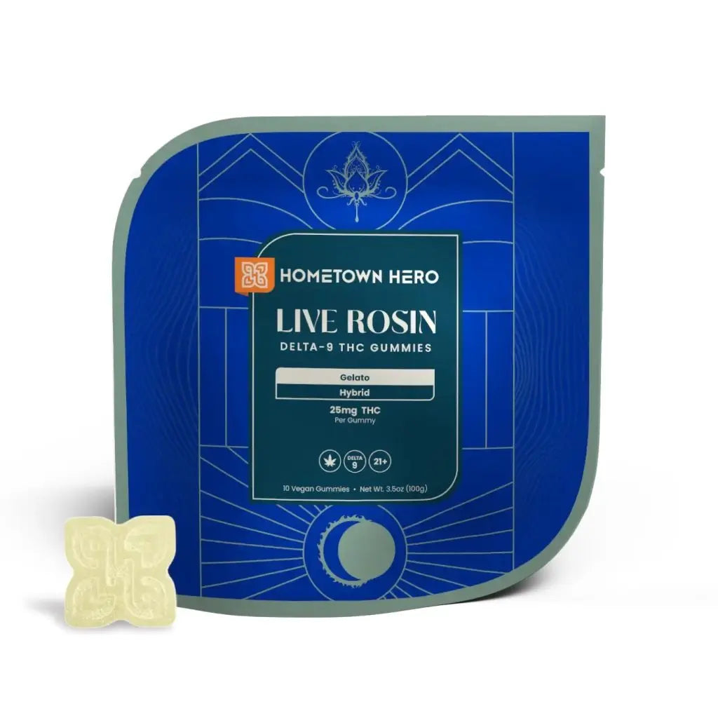 Gelato Live Rosin Delta 9 Gummies - 25mg, Hybrid (10ct) product image