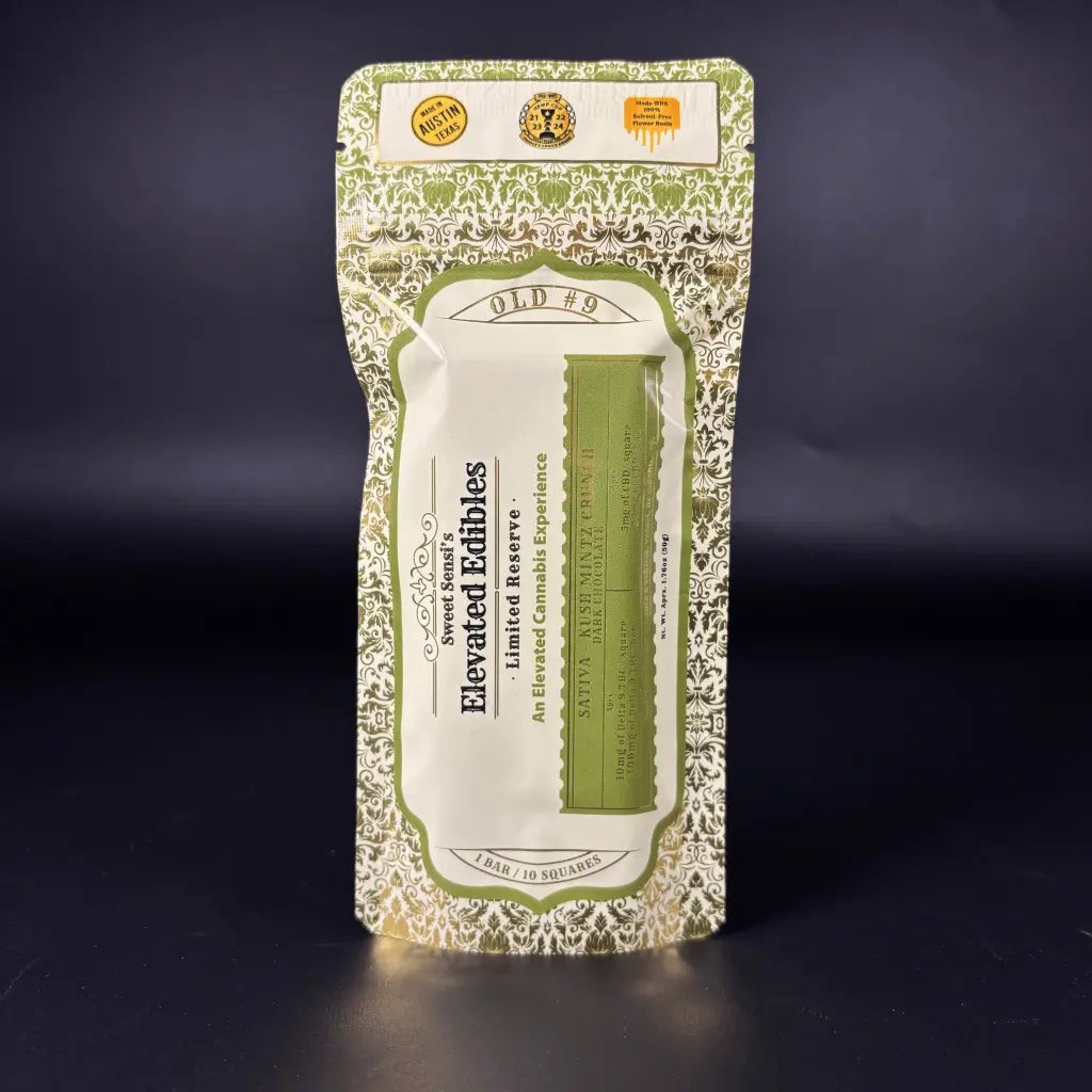 Kush Mintz Crunch Delta 9 Chocolate Bar - 10mg