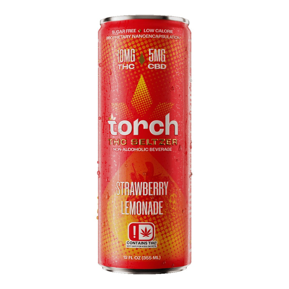 Strawberry Lemonade THC Drink – 10mg THC + 5mg CBD