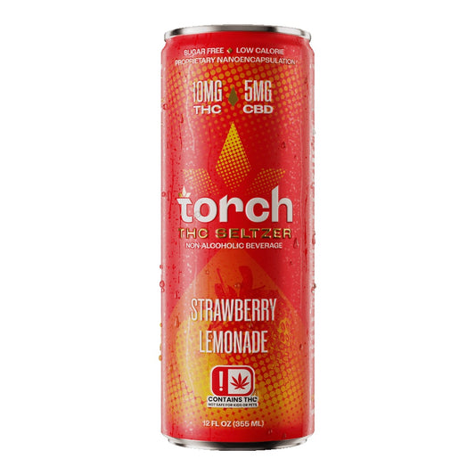 Strawberry Lemonade THC Drink – 10mg THC + 5mg CBD